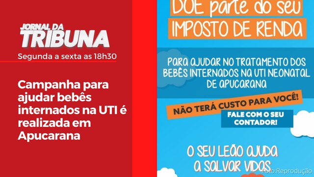 Campanha para ajudar bebês internados na UTI é realizada em Apucarana