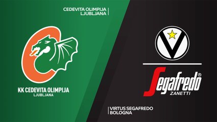 Cedevita Olimpija Ljubljana - Virtus Segafredo Bologna Highlights | 7DAYS EuroCup, T16 Round 5