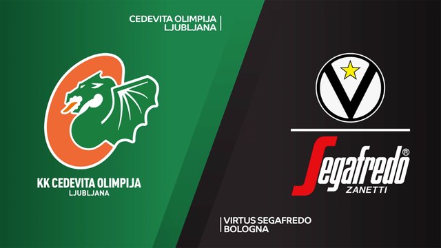 Cedevita Olimpija Ljubljana - Virtus Segafredo Bologna Highlights | 7DAYS EuroCup, T16 Round 5