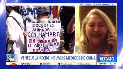 Llegó a Venezuela lote de 500.000 vacunas chinas contra el covid-19 . k