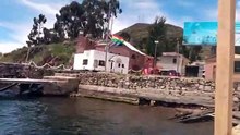 Pasando El Lago Titicaca