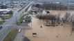 West Virginia homes underwater as flooding continues