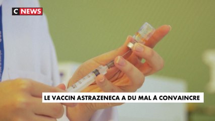 Le vaccin AstraZeneca a du mal à convaincre
