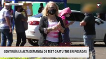 Continúa la alta demanda de test gratuitos en Posadas