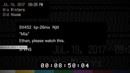 Resident Evil Part 7 Watching Beijing Bidens secret VHS Tape