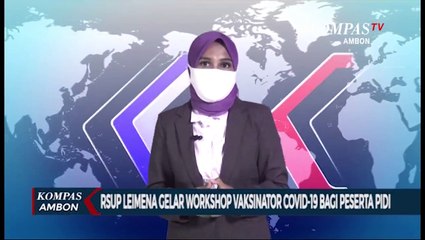 RSUP LEIMENA AMBON GELAR WORKSHOP VAKSINATOR