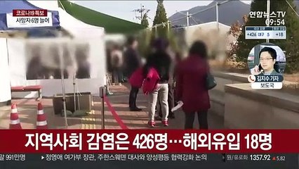 444명 신규확진…나흘만에 다시 400명대