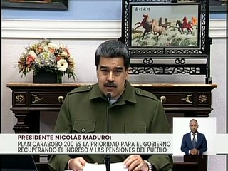 Pdte. Maduro: Vamos a recuperar el estado de bienestar social que fue vulnerado por la administración Trump