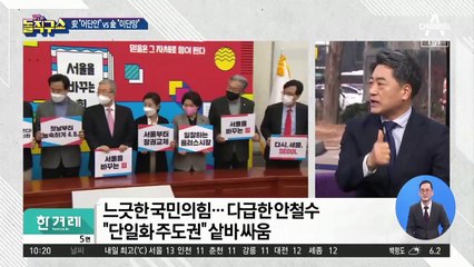 ‘어단안’ 안철수 vs ‘이단망’ 김종인
