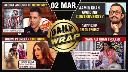 Akshay Kumar Supports Nepotism? | Priyanka Faces Negativity, Aamir's Big Decision | Top 10 News
