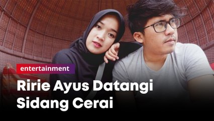 Ririe Ayus Datangi Sidang Cerai