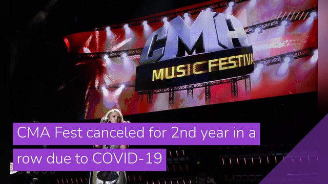 CMA Fest canceled for 2nd year in a row due to COVID-19, and other top stories in entertainment from March 03, 2021.