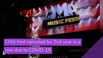 CMA Fest canceled for 2nd year in a row due to COVID-19, and other top stories in entertainment from March 03, 2021.