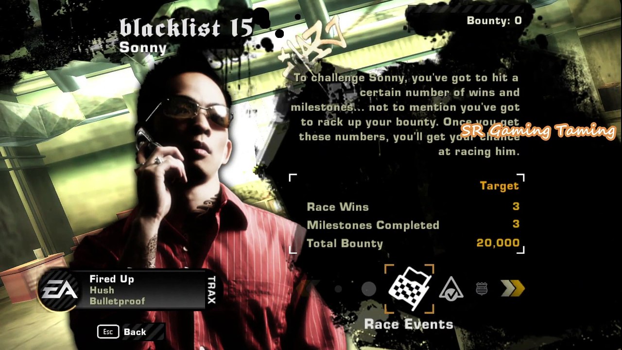 Need For Speed Most Wanted- All Races of Blacklist 15 (Sonny) -  Episode 3
