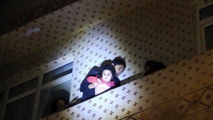 Bursa'da can pazarı: Çocukları ile mahsur kaldı