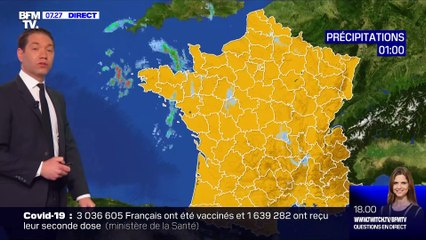 La météo pour ce mercredi 3 mars 2021