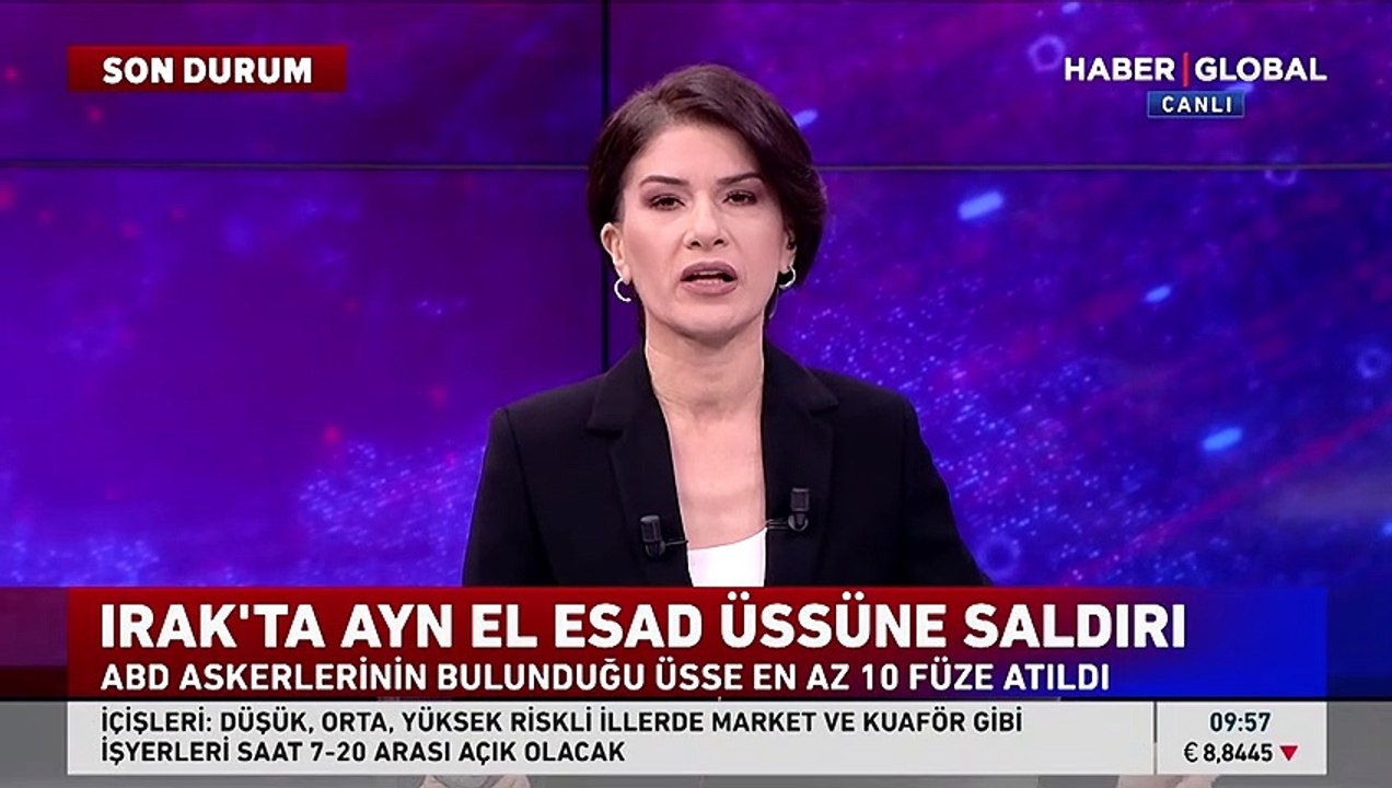Irak'ta ABD askerlerinin üssüne 10 roketle saldırı!