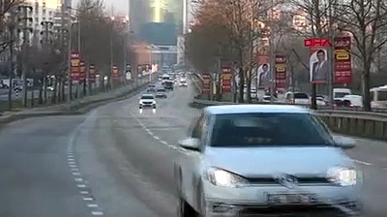 100 metre mesafedeki üst geçidi kullanmadı, canından oldu