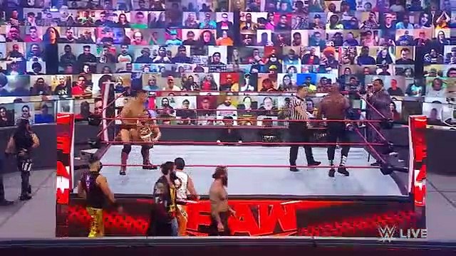 The Miz vs. Bobby Lashley – WWE Championship Lumberjack Match: Raw, Mar. 1, 2021