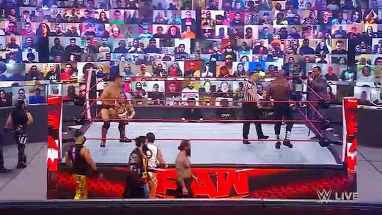 The Miz vs. Bobby Lashley – WWE Championship Lumberjack Match: Raw, Mar. 1, 2021