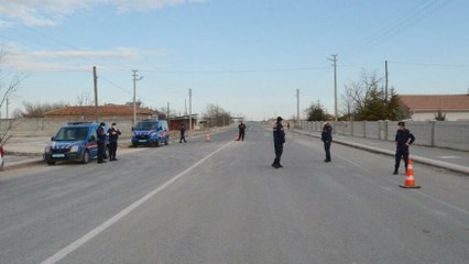 ‘Çok yüksek riskli’ Aksaray’da, belde karantinası