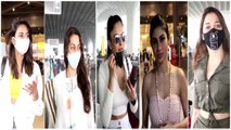 Erica Fernandes, Mouni Roy, Tamannaah Bhatia, Juhi Chawla & others snapped at the airport