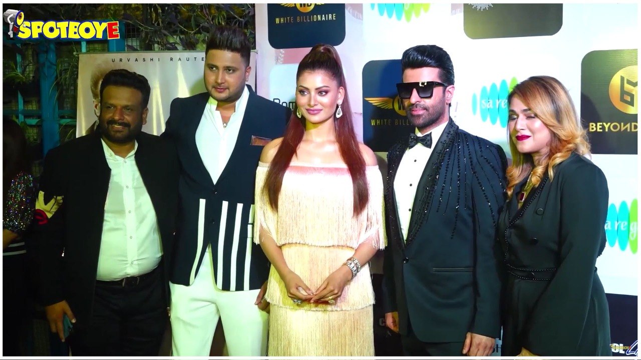 Urvashi Rautela at the pre launch celebration of song Ek Ladki Bheegi Bhaagi Si | SpotboyE