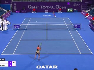 Doha - Bencic perd logiquement face à Keys
