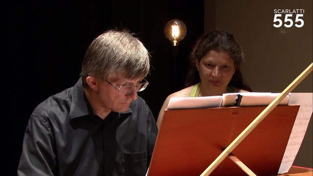 Scarlatti : Sonate pour clavecin en Ut Majeur K 515 L 255, par Miklós Spányi