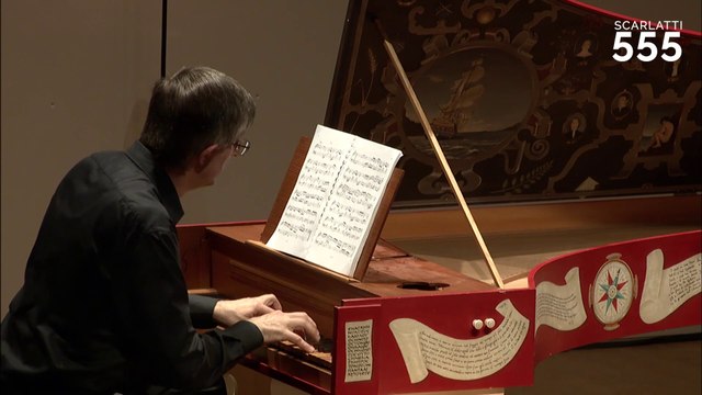Scarlatti : Sonate pour clavecin en La Majeur K 65 L 195, par Miklós Spányi - #Scarlatti555