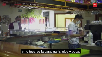 Recomendaciones esenciales de prevención del COVID-19 - Bares y Restaurantes