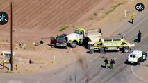 Fallecen 15 personas en un accidente de coche en California