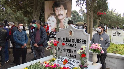 Müslüm Gürses ölümünün 8. Yılında mezarı başında anıldı