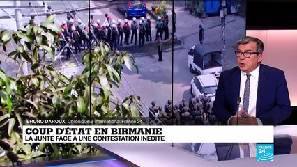 Coup d'État en Birmanie : la junte face à une contestation inédite