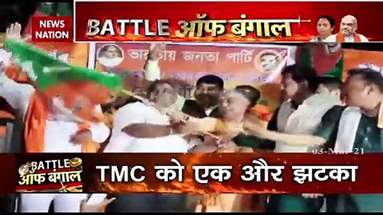 Breaking News : चुनाव से पहले टीएमसी को एक और झटका, बीजेपी में शामिल हुए विधायक जितेंद्र तिवारी