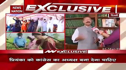 Priyanka Gandhi should be declared as Congress president- Rashid Alvi