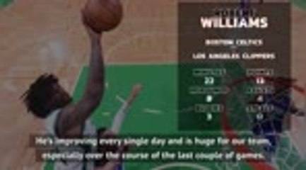 Kemba praises 'unbelievably talented' Robert Williams