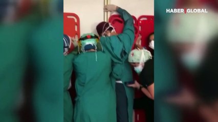 Türkiye günlerce bu görüntüleri konuşmuştu! Sağlık çalışanlarına yapılan saldırının cezası belli oldu