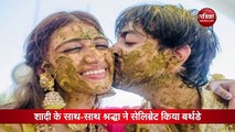 Shraddha Kapoor at Priyaank Sharma wedding in maldives videos goes viral