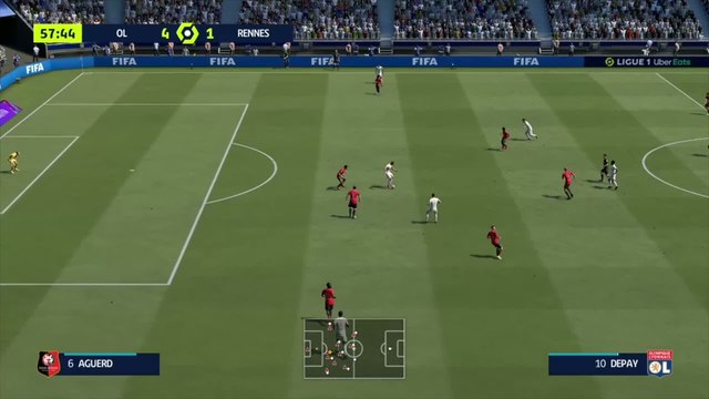 OL - Stade Rennais : notre simulation FIFA 21 (28ème journée de Ligue 1)