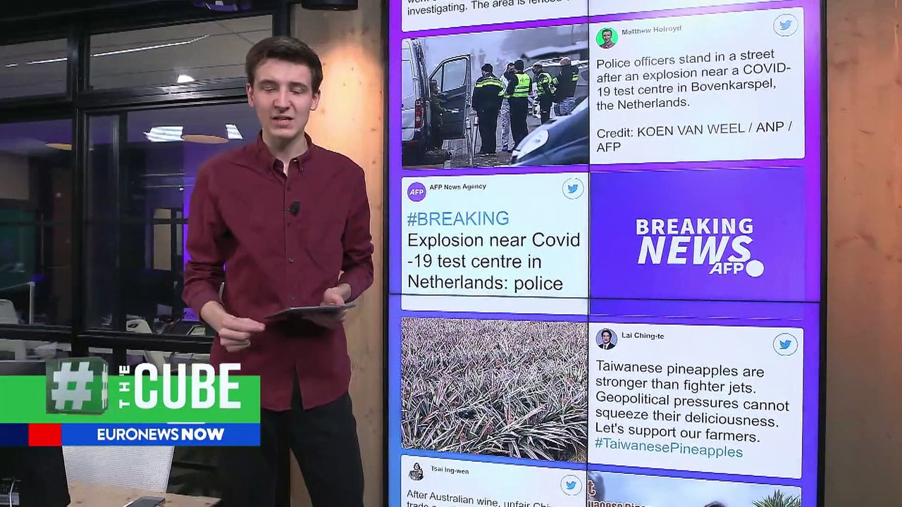 Explosion damages COVID-19 testing centre in the Netherlands
