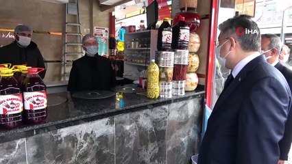 Vali Yılmaz sahaya indi vatandaşları tek tek uyardı