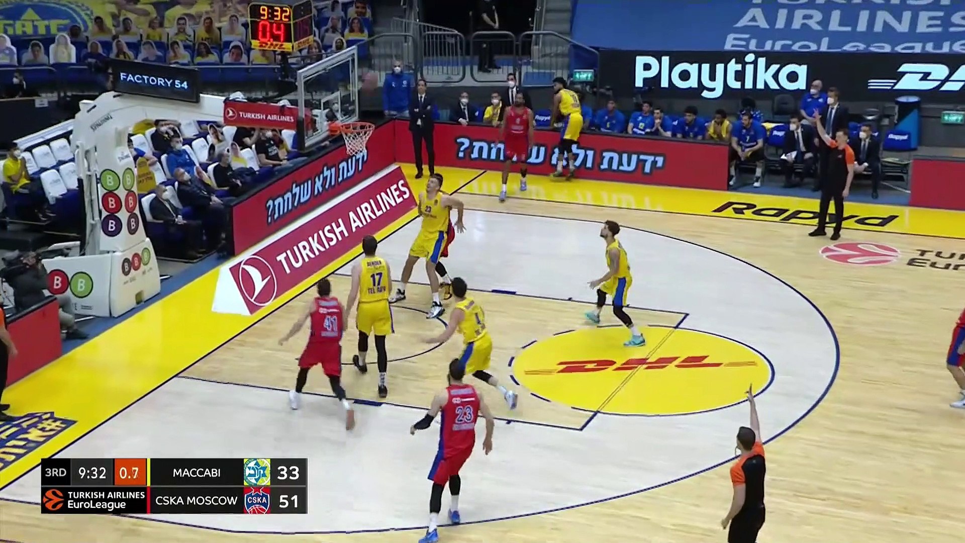 All the action from this week Euroleague Basketball matches