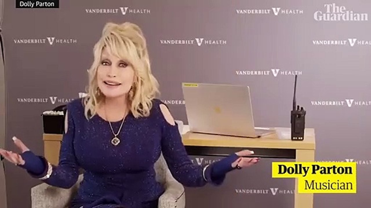 Dolly Parton adapts her song Jolene as she receives Covid19 vaccine