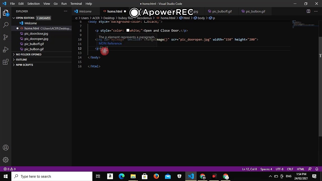 html programing