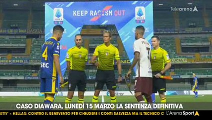 ARENA SPORT: CASO DIAWARA, LUNEDÌ 15 MARZO LA SENTENZA DEFINITIVA