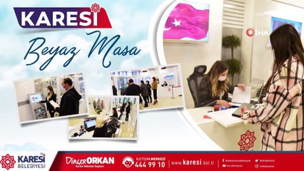 Karesi Belediyesi’nin gülen yüzü 'Beyaz Masa'