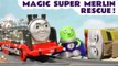 Thomas and Friends Merlin the Magic Superhero with DC Comics Batman and Marvel Avengers Ultron in this Family Friendly Full Episode English Toy Story for Kids from a Kid Friendly Family Channel