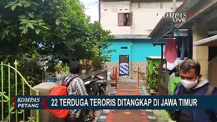 Tim Densus 88 Tangkap 22 Terduga Teroris di Wilayah Jawa Timur