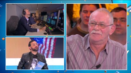 Gilles Verdez prend le contrôle d'une personne du public sur le plateau de TPMP
